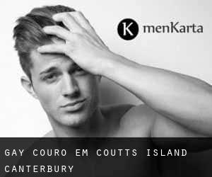 Gay Couro em Coutts Island (Canterbury)