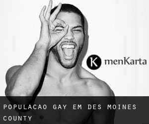 População Gay em Des Moines County